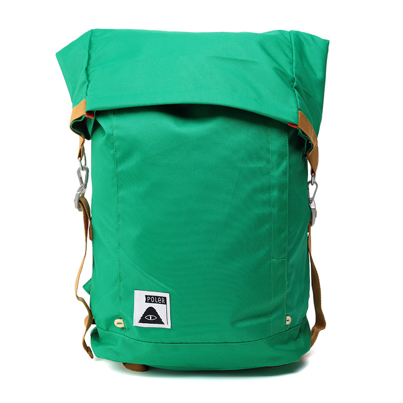  зеленый рюкзак Poler ROLLTOP 612018-bright green - цена, описание, фото 1